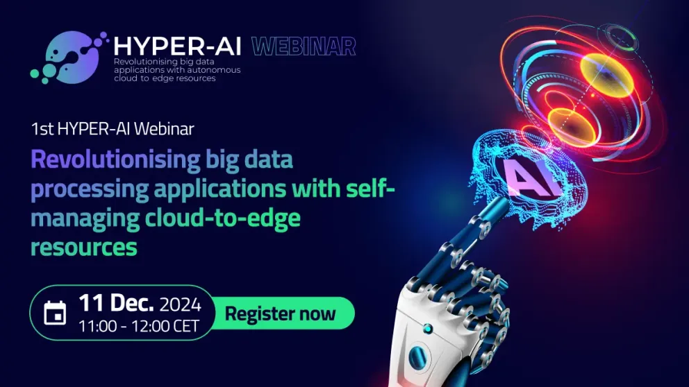 1st hyper ai webinar banner